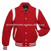 Uni Sports Varsity Jacke Jacke aus Baumwollmaterial